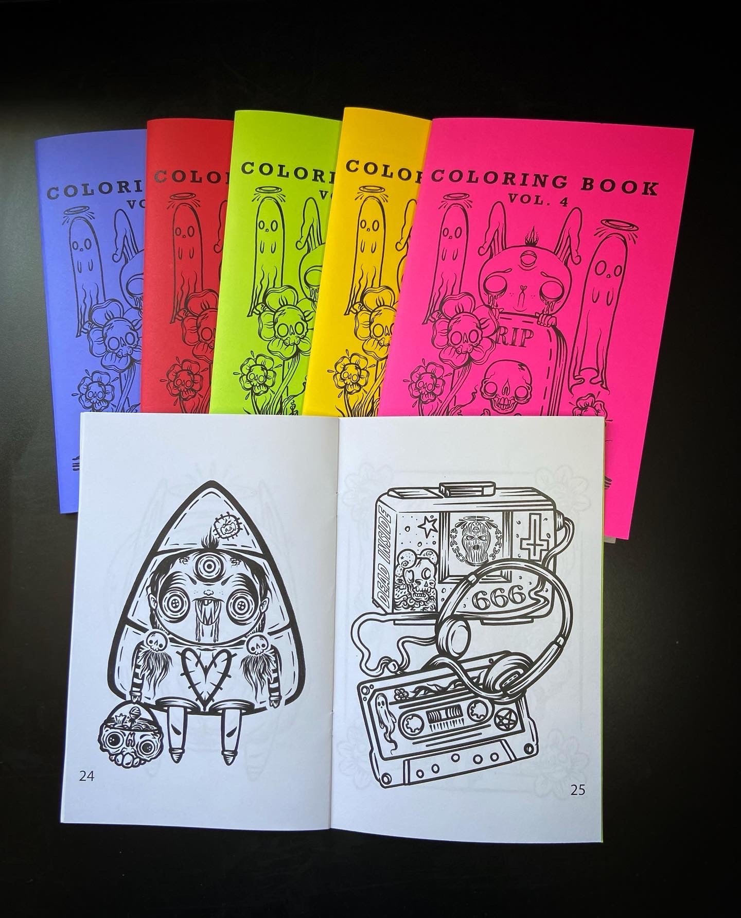 Coloring Book Set - Volume 1-5