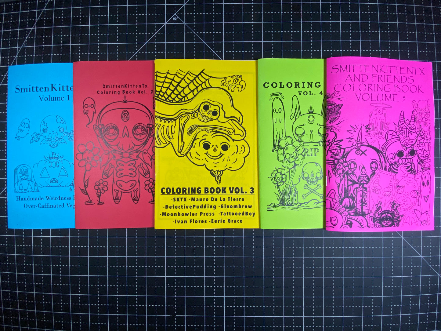 Coloring Book Set - Volume 1-5