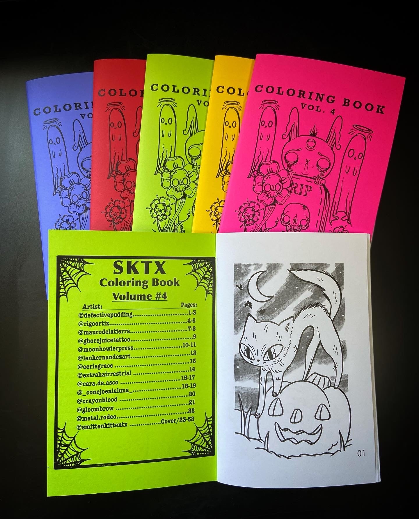 Coloring Book Set - Volume 1-5