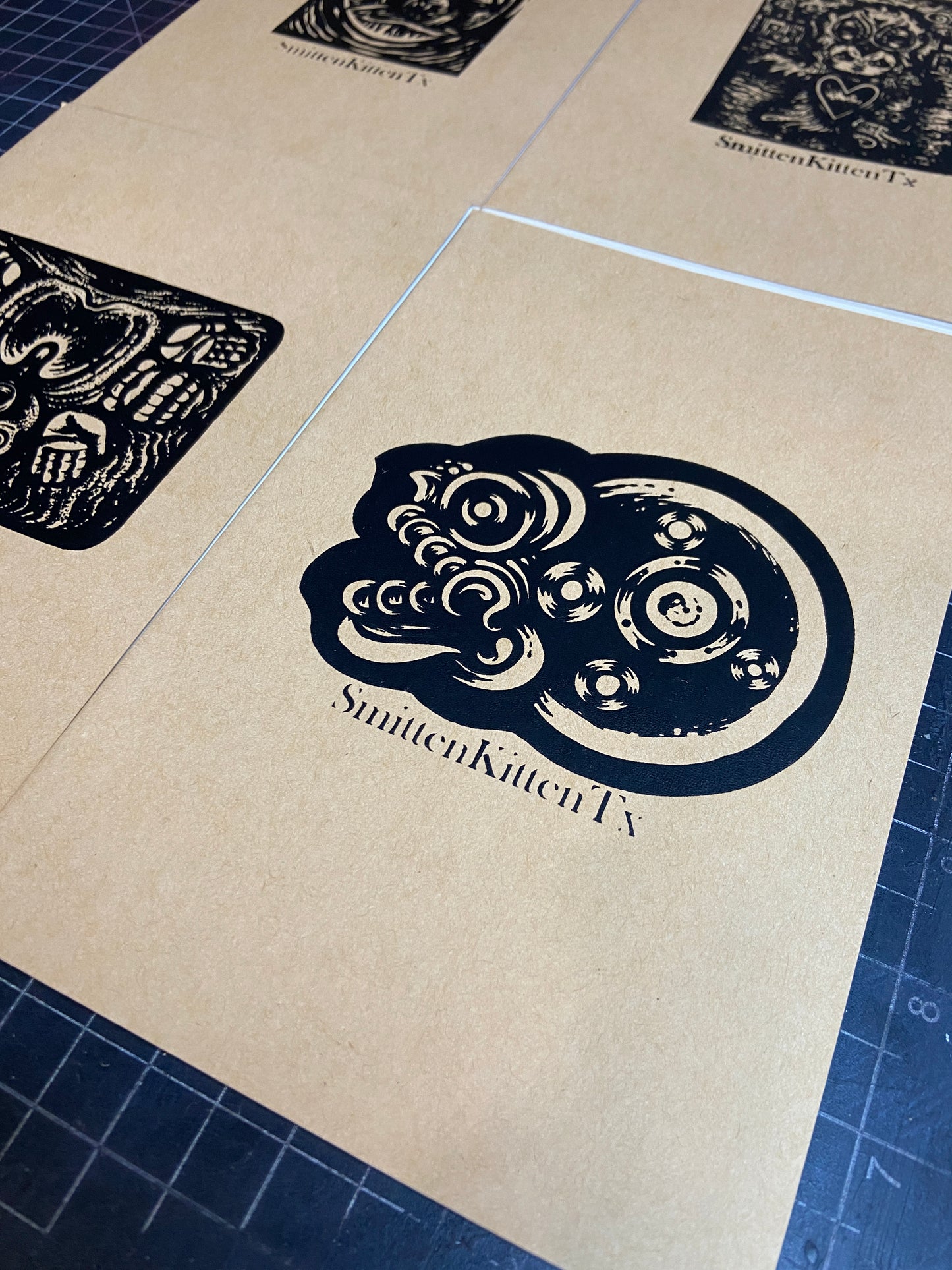 Screen Printed Sketchbooks Set of 4