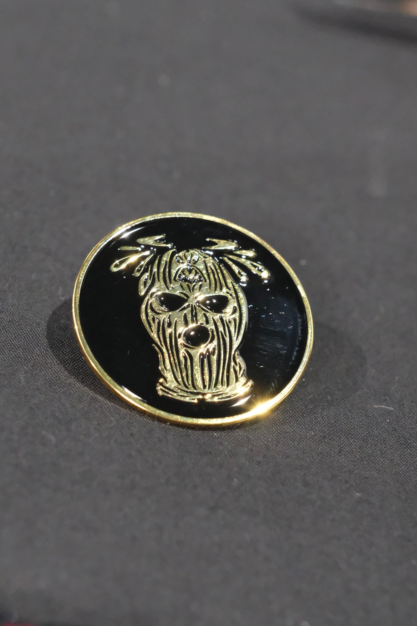 Ski Mask Enamel Pin