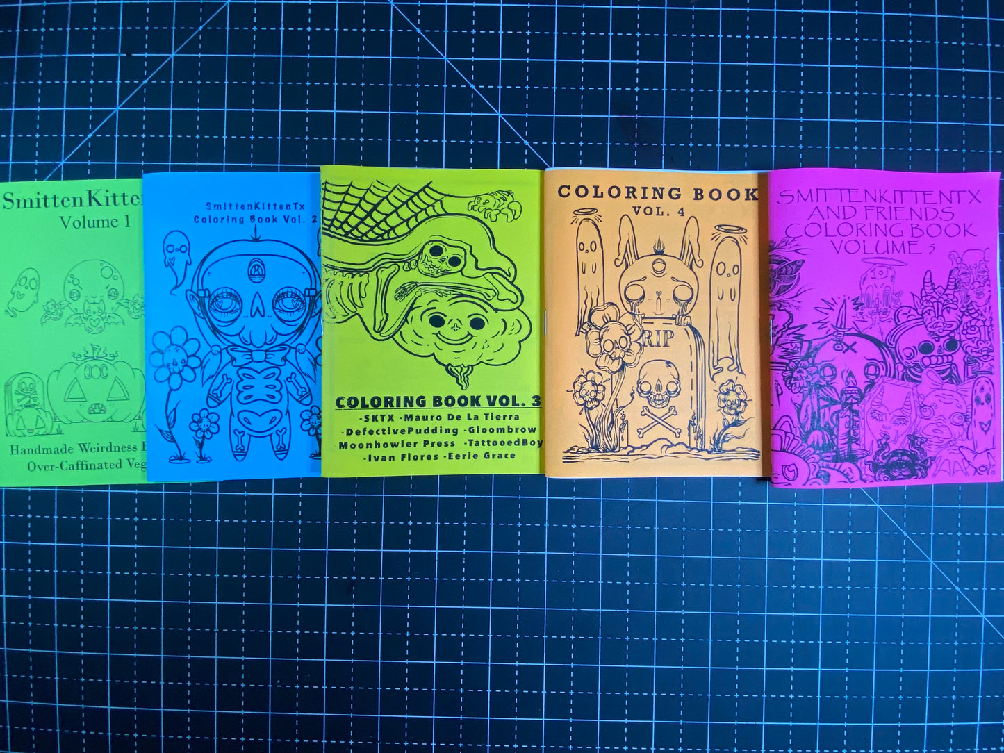 MINI Coloring Book Set Vol.1-5