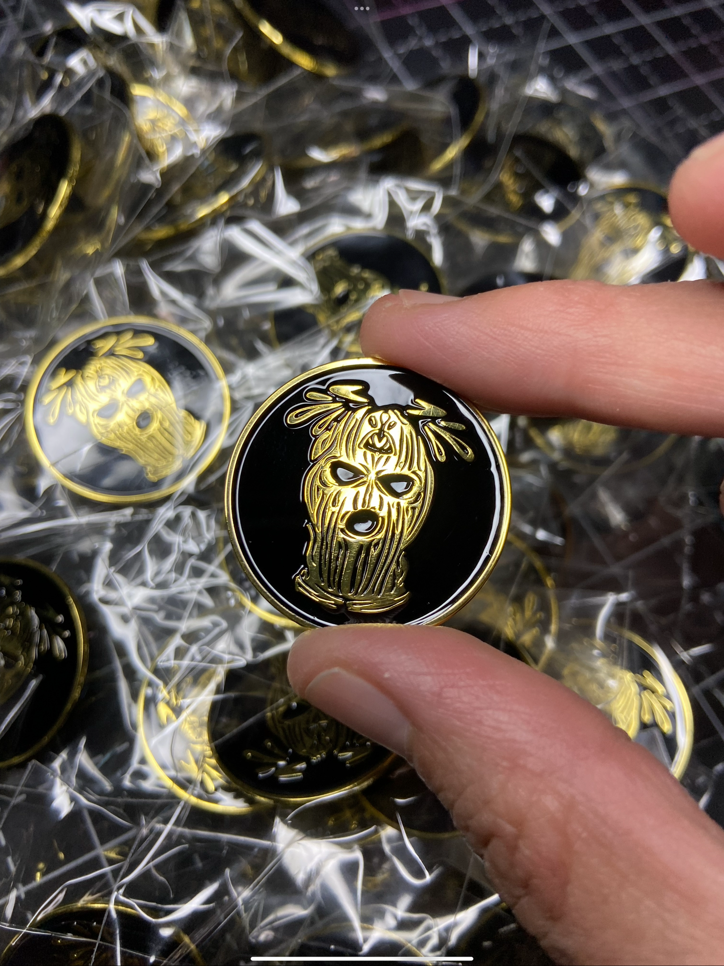 Ski Mask Enamel Pin