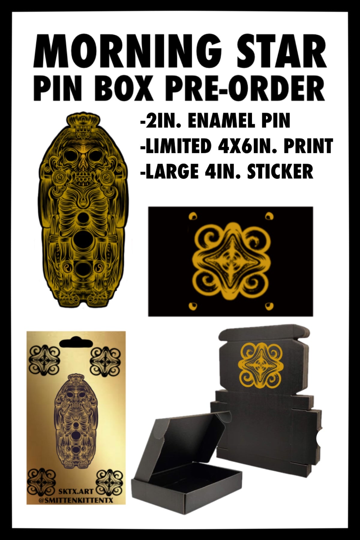 PRE-ORDER*** Morning Star Pin Box