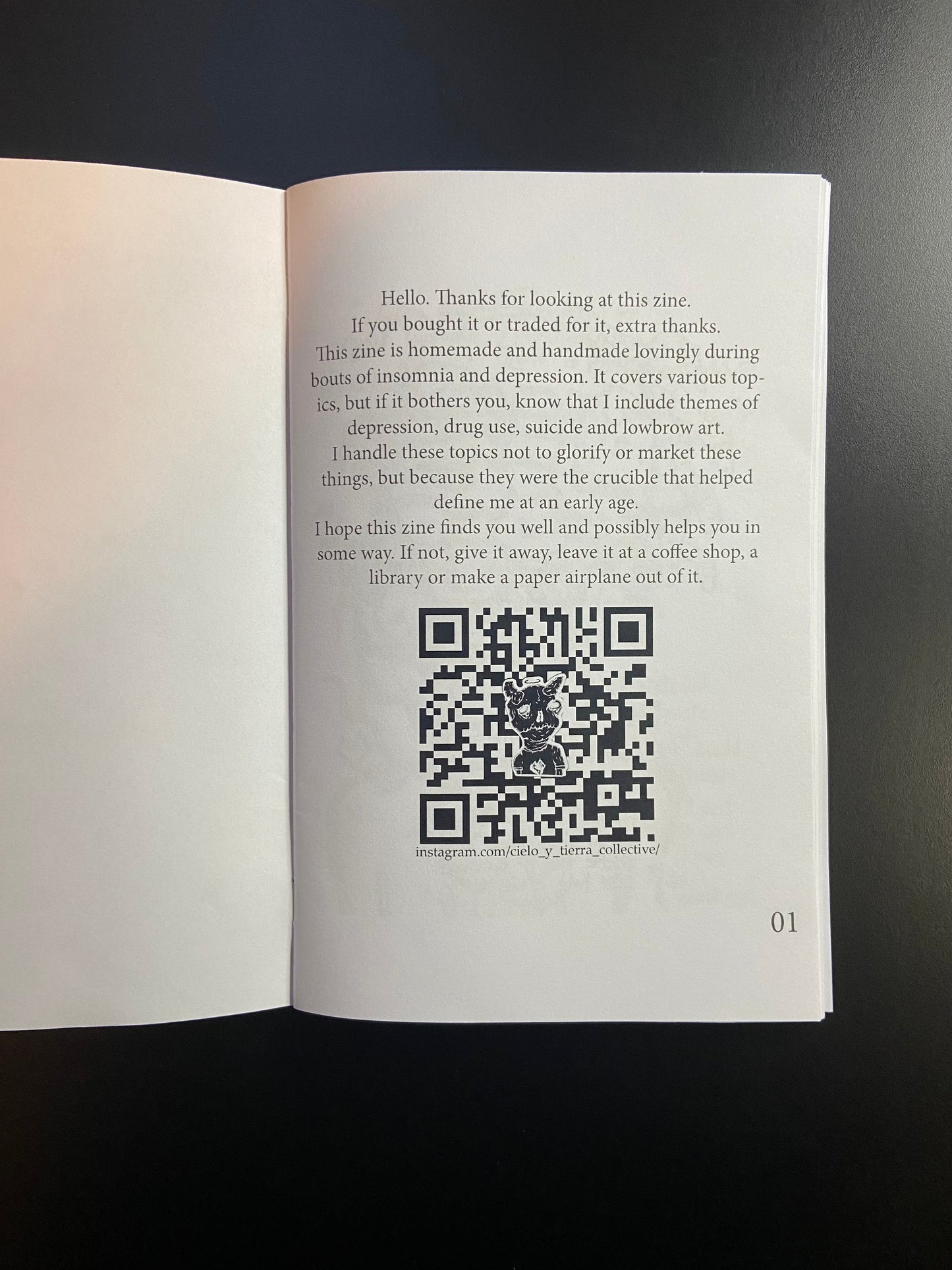 Zine Issue #1 version 3.3