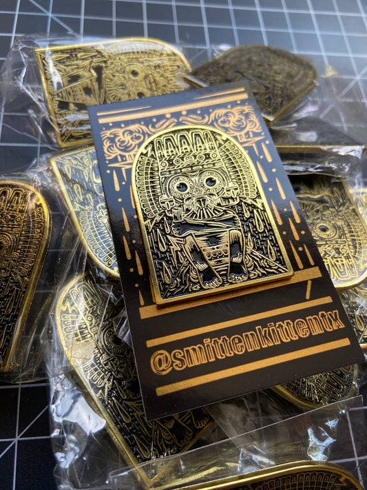 Tlaloc Enamel Pin