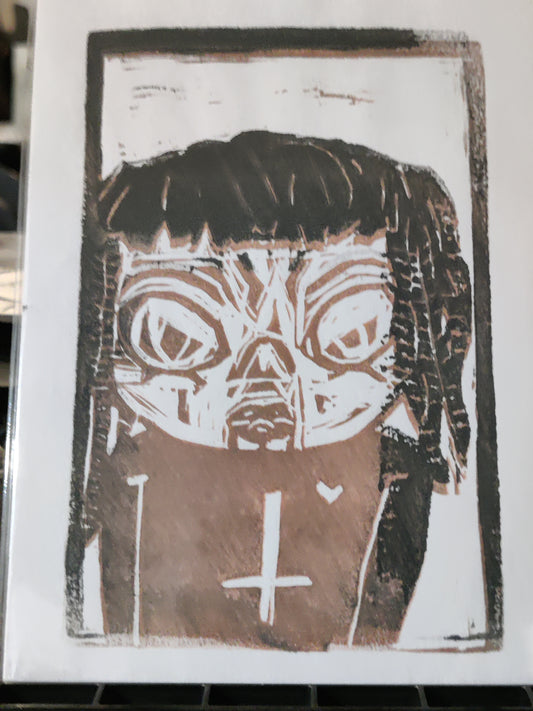 Vivica - Linoprint