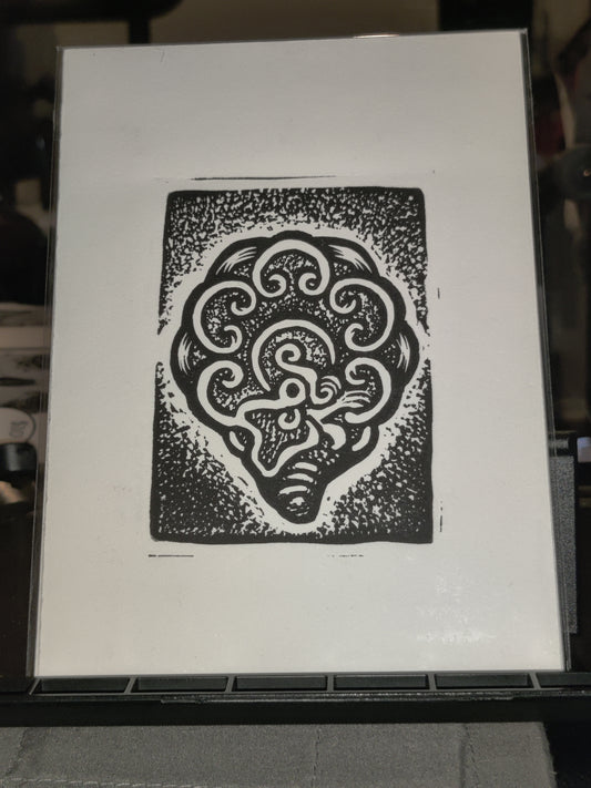 Element #1 - Linoprint