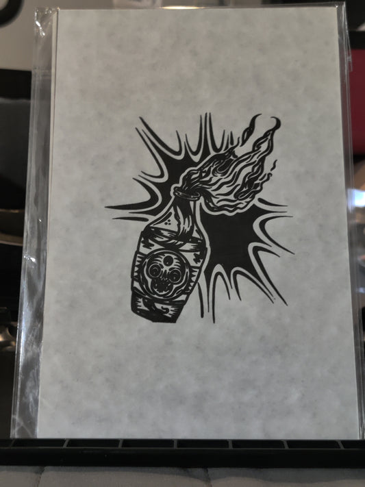 Molotov - screen print