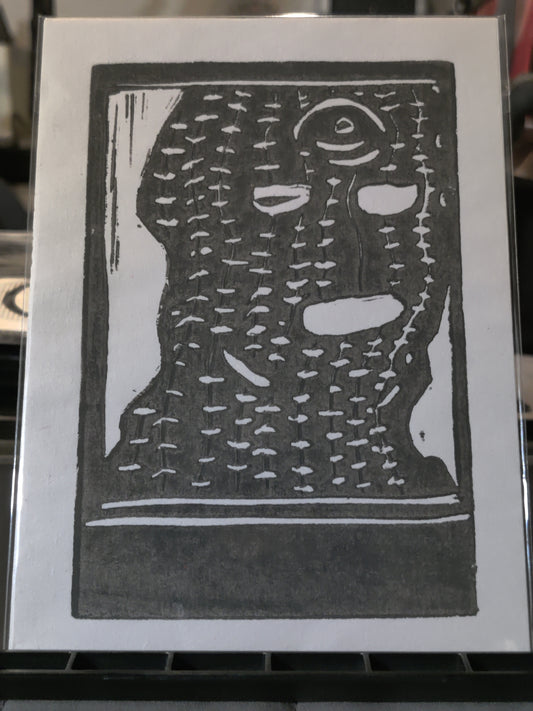 Work - linoprint