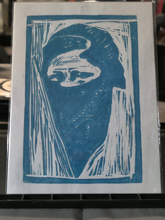 Revolution - Linoprint