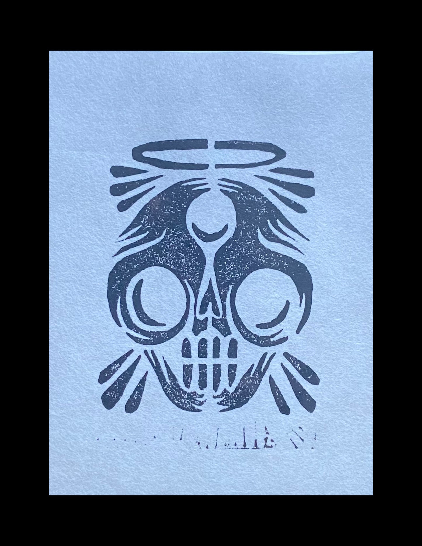 Halo Lino Print - Open Edition