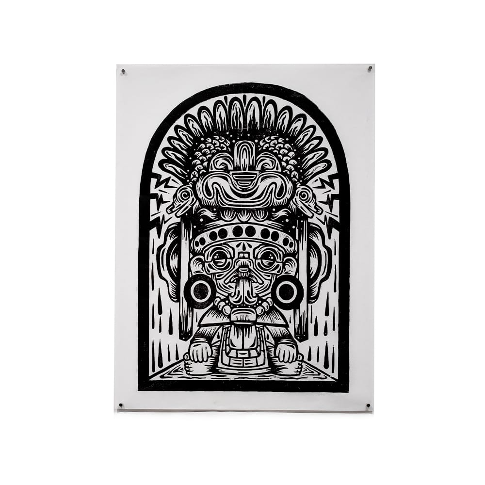 Cocijo - Lino Print