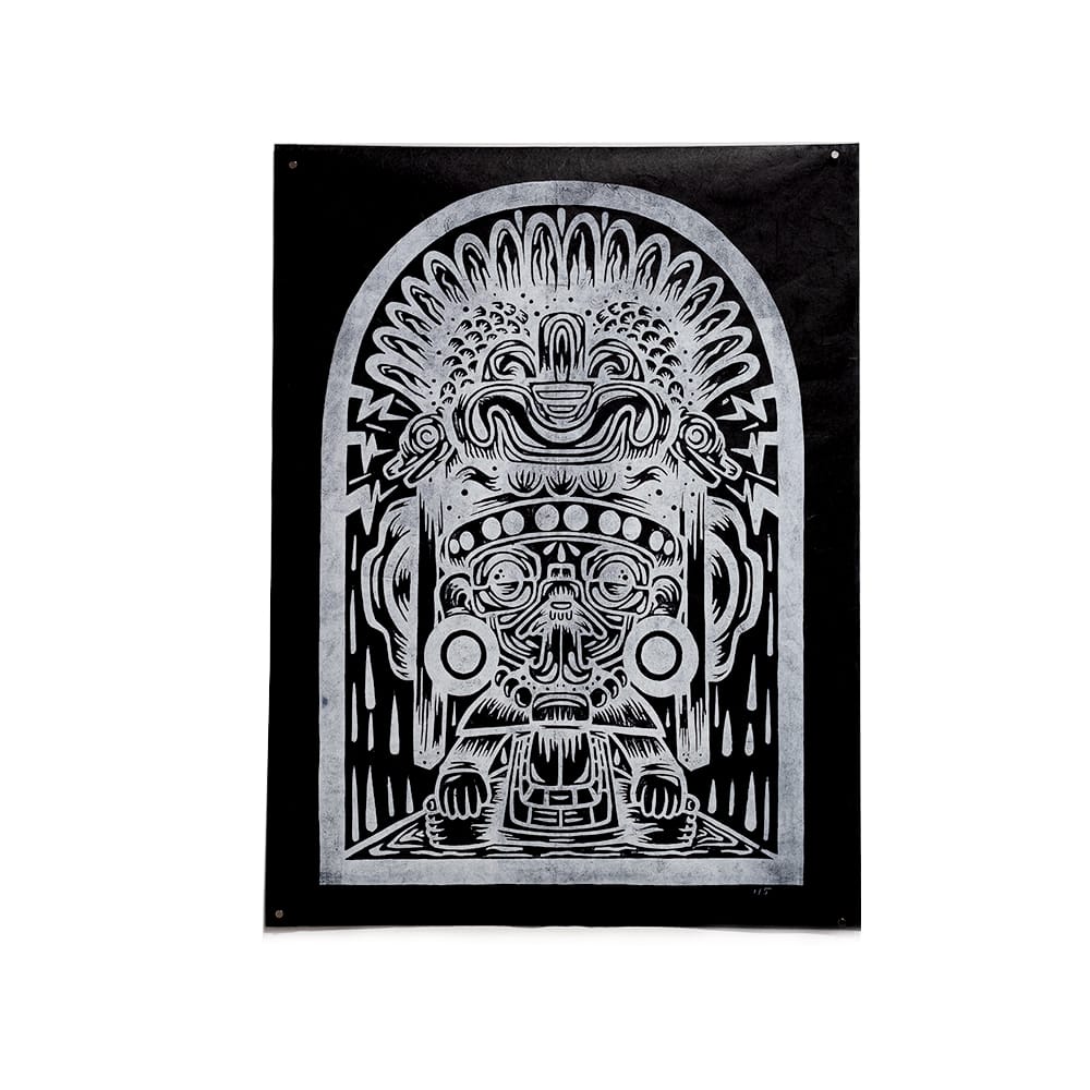 Cocijo - Lino Print